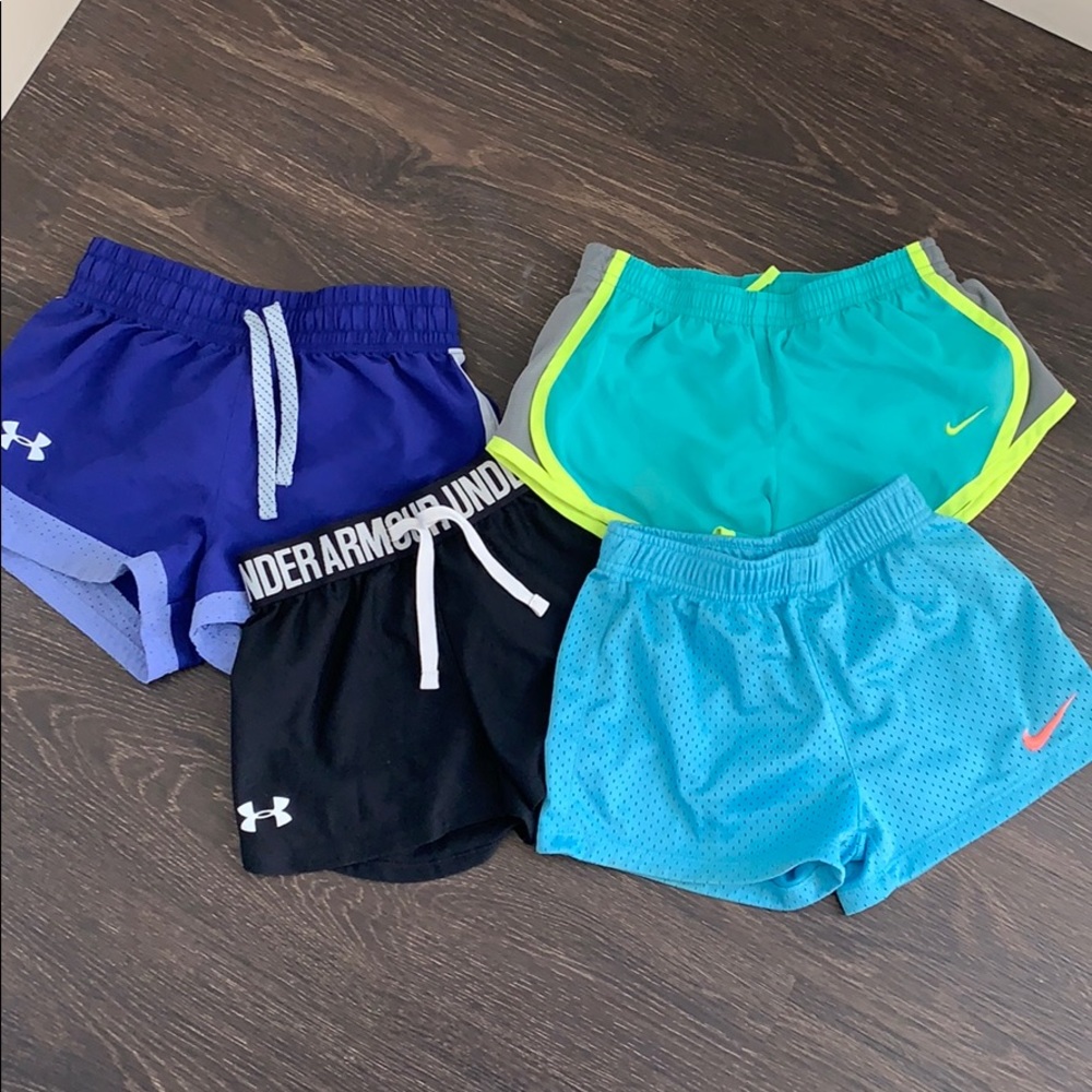 Girls athletic shorts